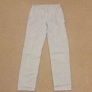 American Eagle Outfitters Light Gray Cargo Pants
